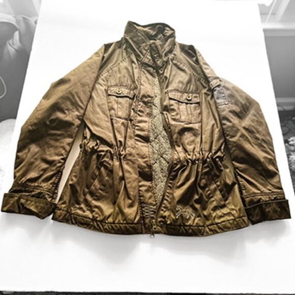 Horseware Ireland Jacket Women S Brown Waxed Cotton Equestrian Field Coat - Picture 1 of 14
